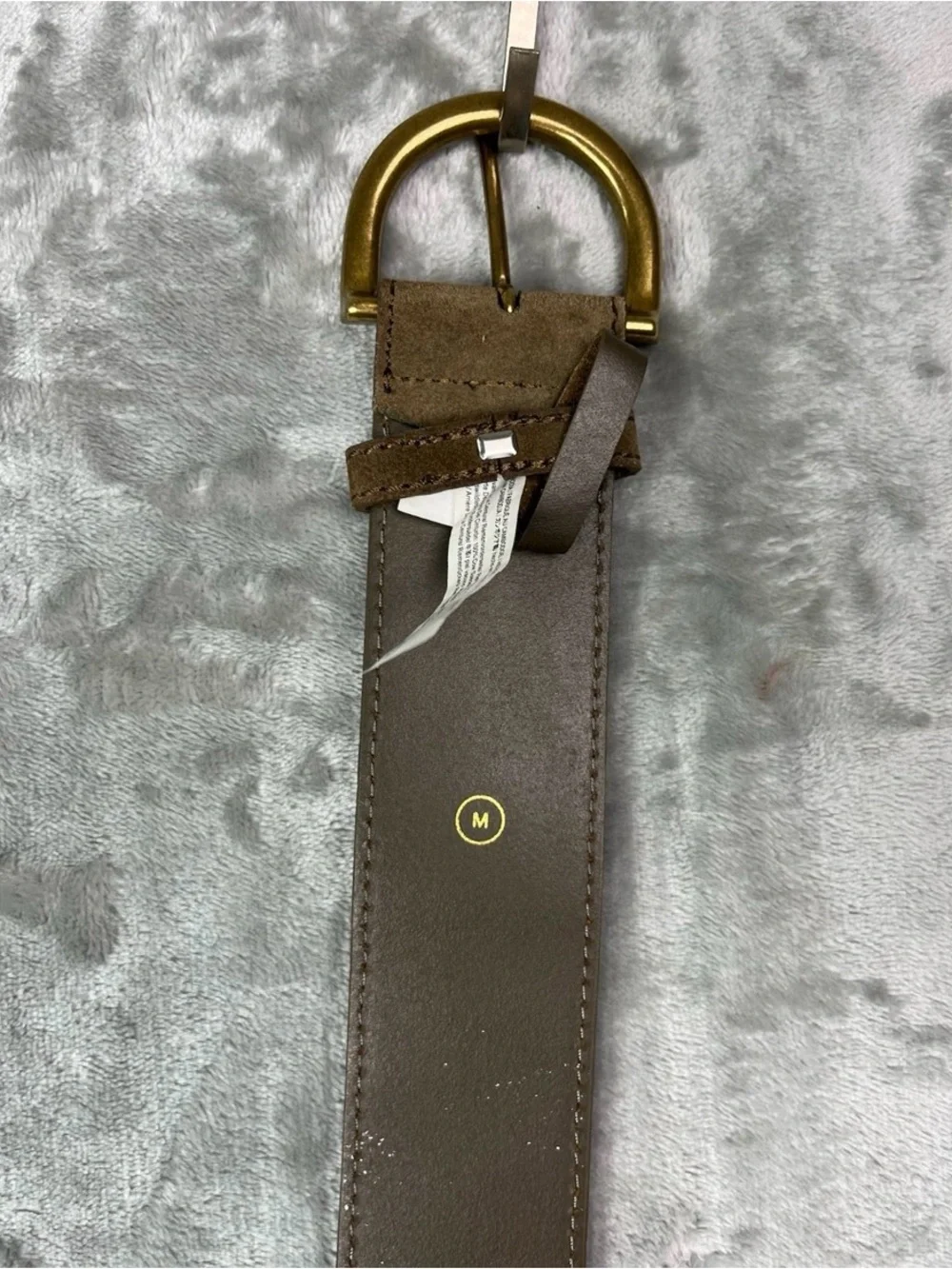 J. Crew Brown Suede Belt